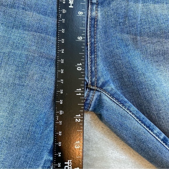 PacSun Power Super Stretch Push Up Jegging Medium Blue Size 27S - Picture 5 of 8